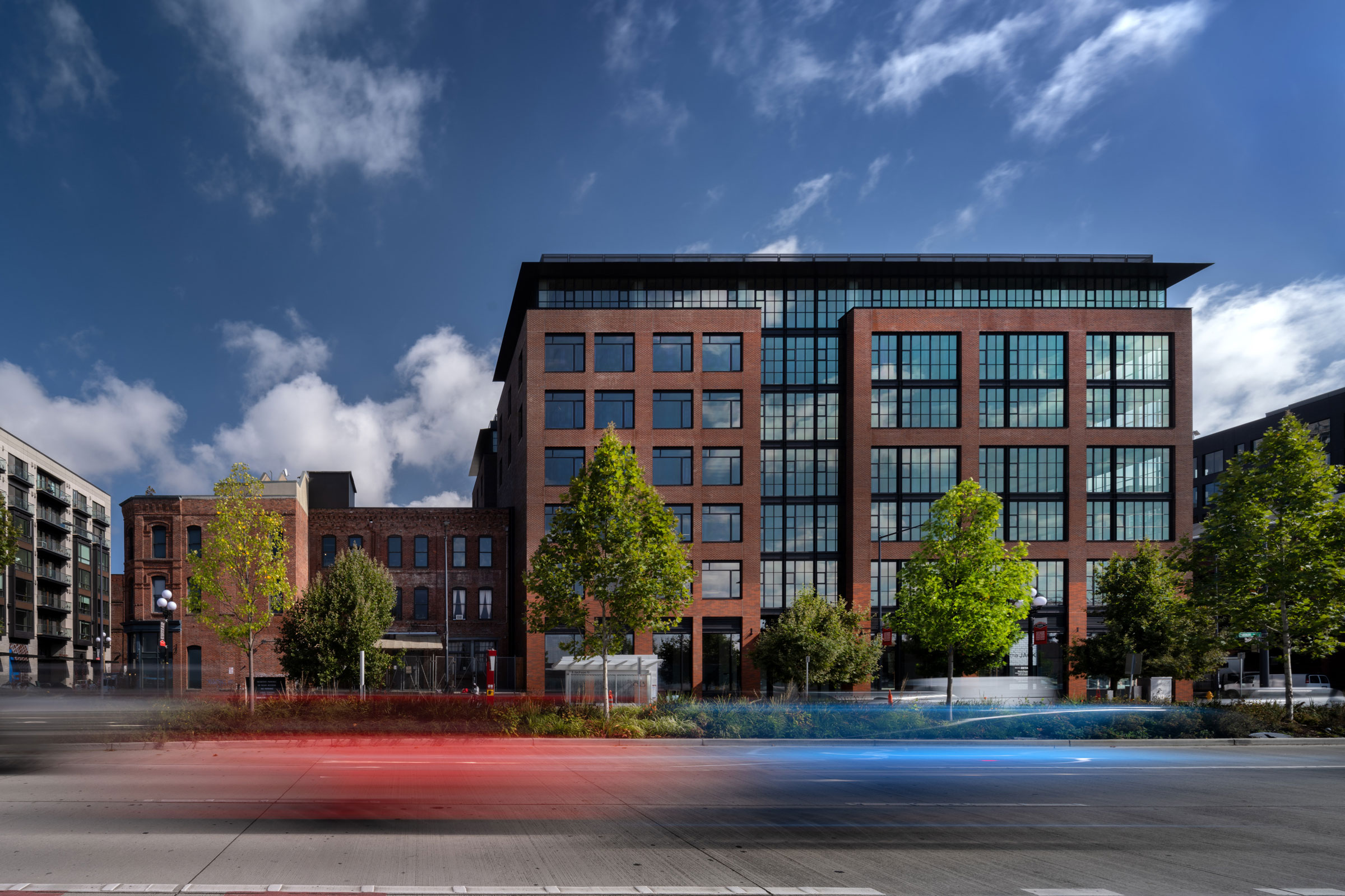 The Jack building in Seattle's Pioneer Square — the world's first SEAM Certified location