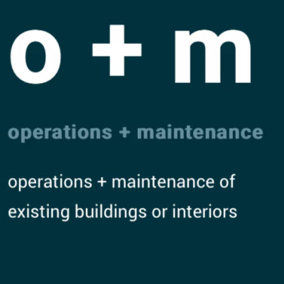 Operations + Maintenance