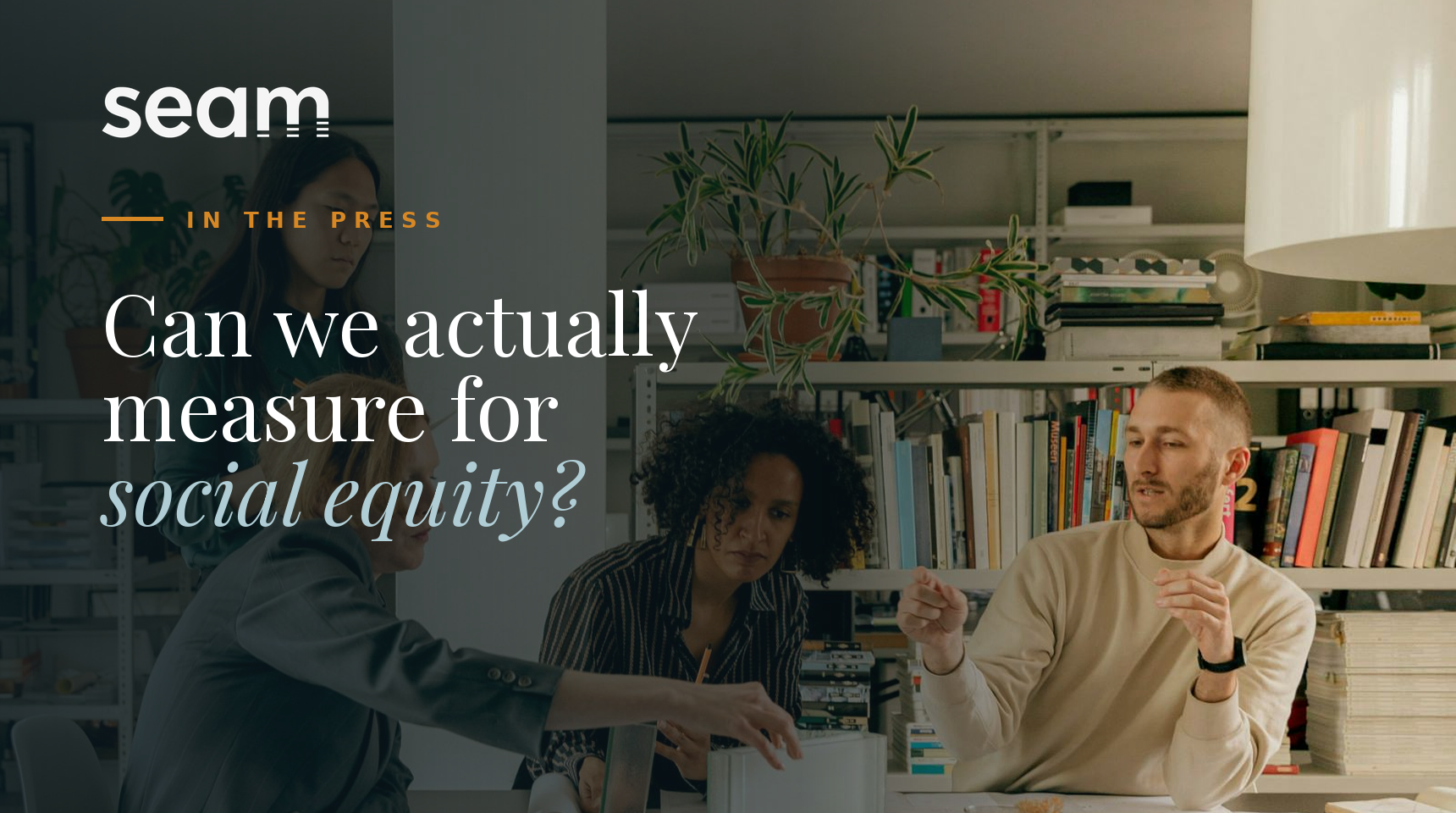 Can we actually measure for social equity in the built environment